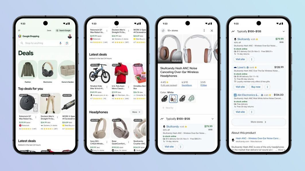 Google donne à Google Shopping une refonte de l'IA – voici les nouveautés image-25935
