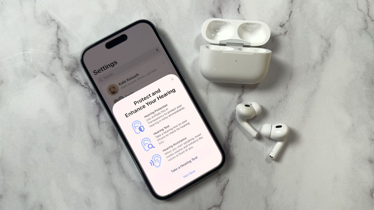 iOS 18.1 vous permet de passer un test auditif avec les AirPods Pro 2 – voici comment procéder image-26213