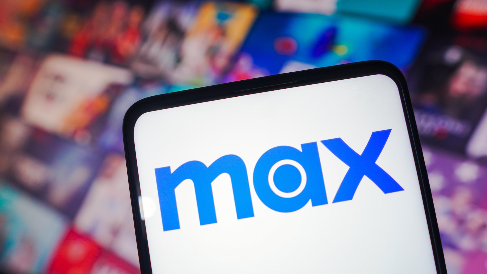 Logo Max sur le téléphone