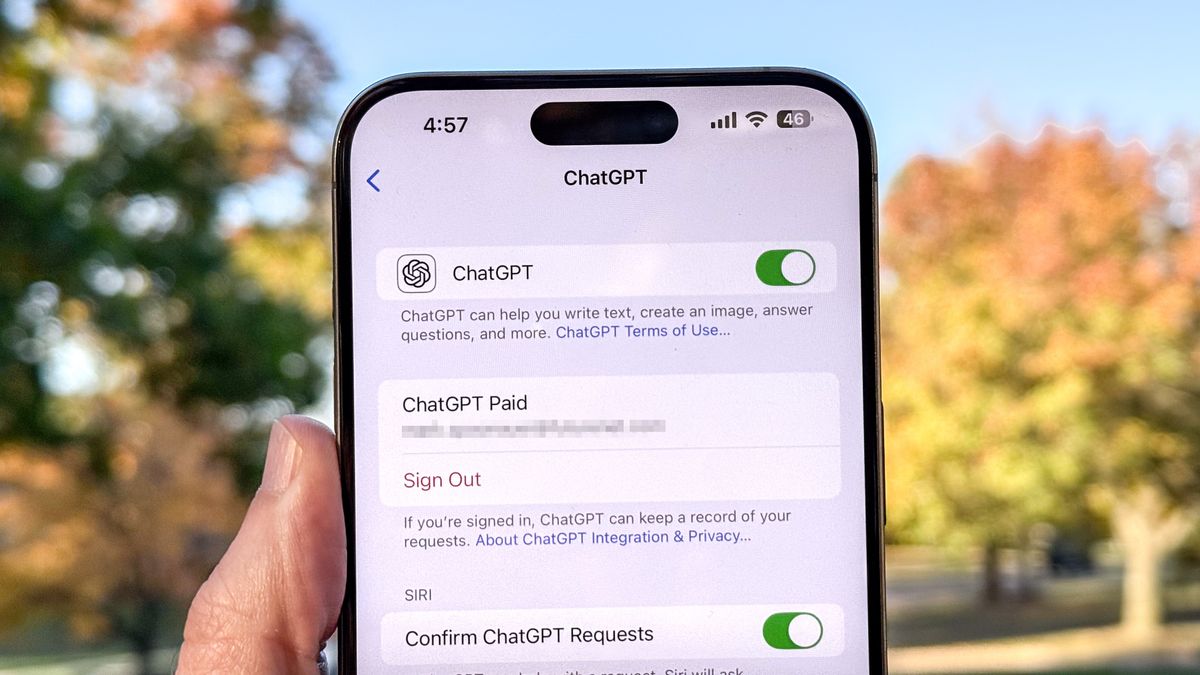 Vous pouvez diriger toutes vos requêtes Siri vers ChatGPT dans iOS 18.2 – voici comment procéder image-27165