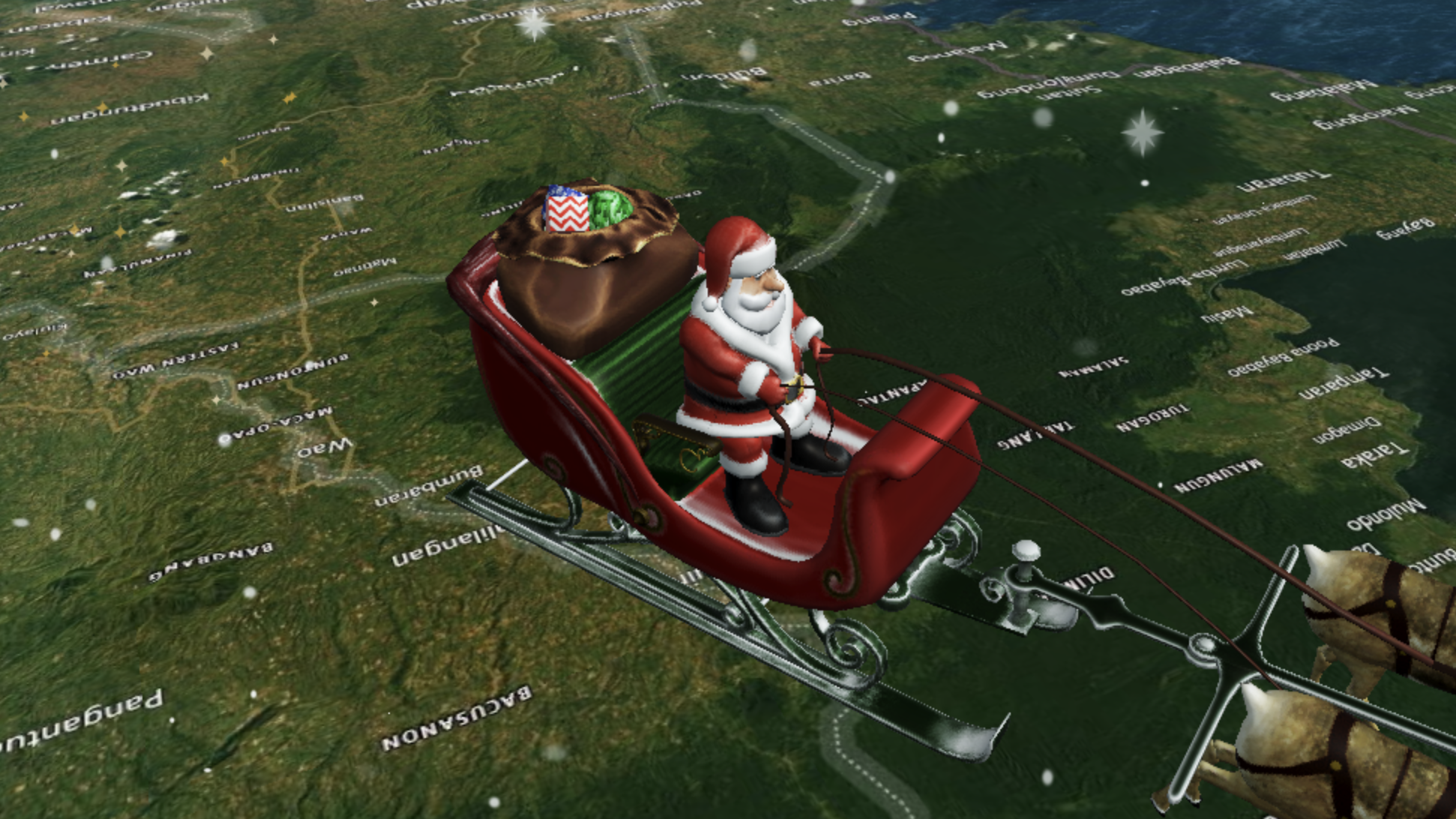 Le traqueur du Père Noël de Norad