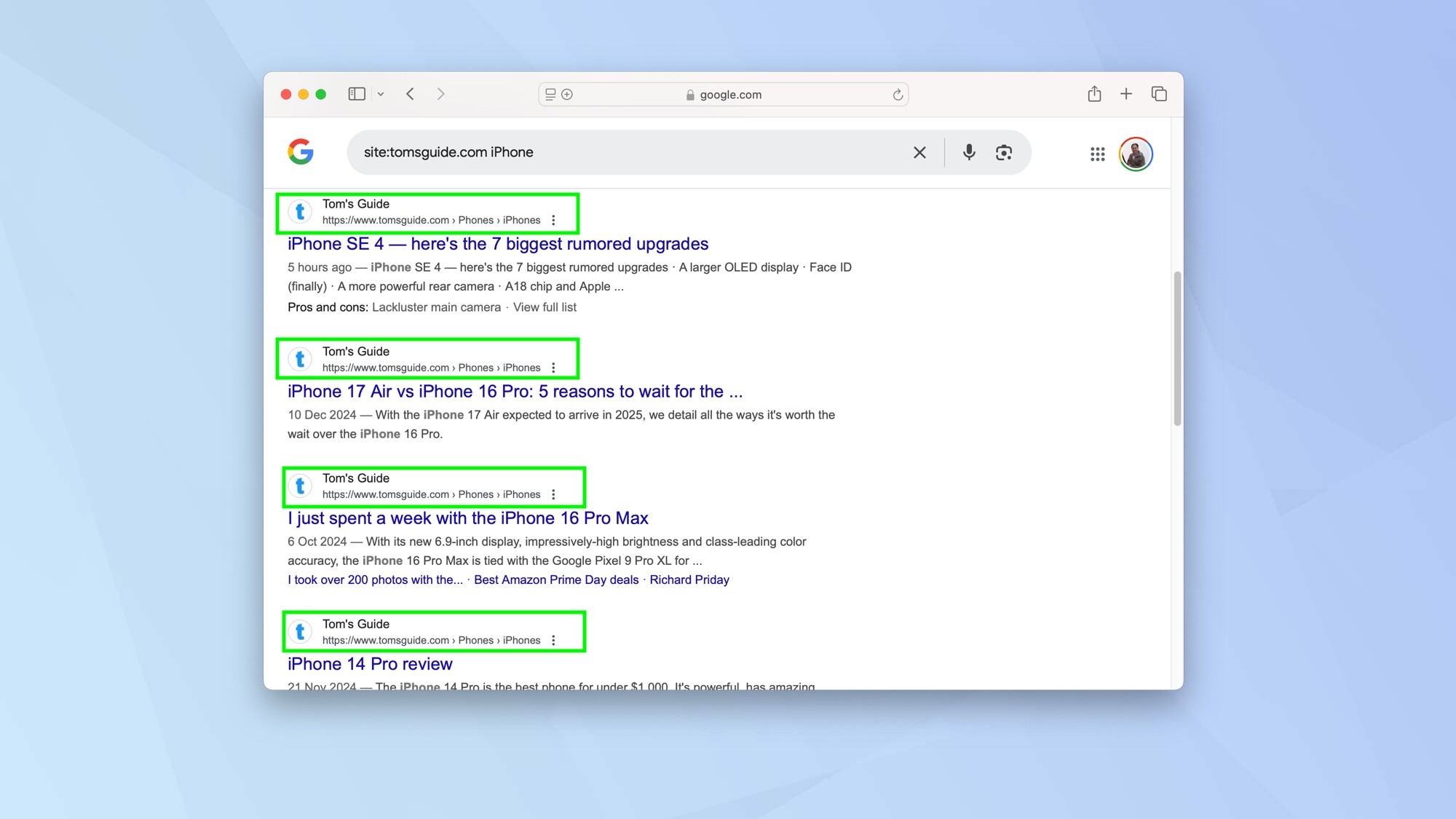 Comment restreindre les résultats de recherche à un seul site Web