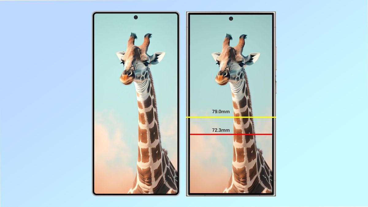 Le Samsung Galaxy S25 Ultra vient d'être doté des plus petits cadres du monde image-27078