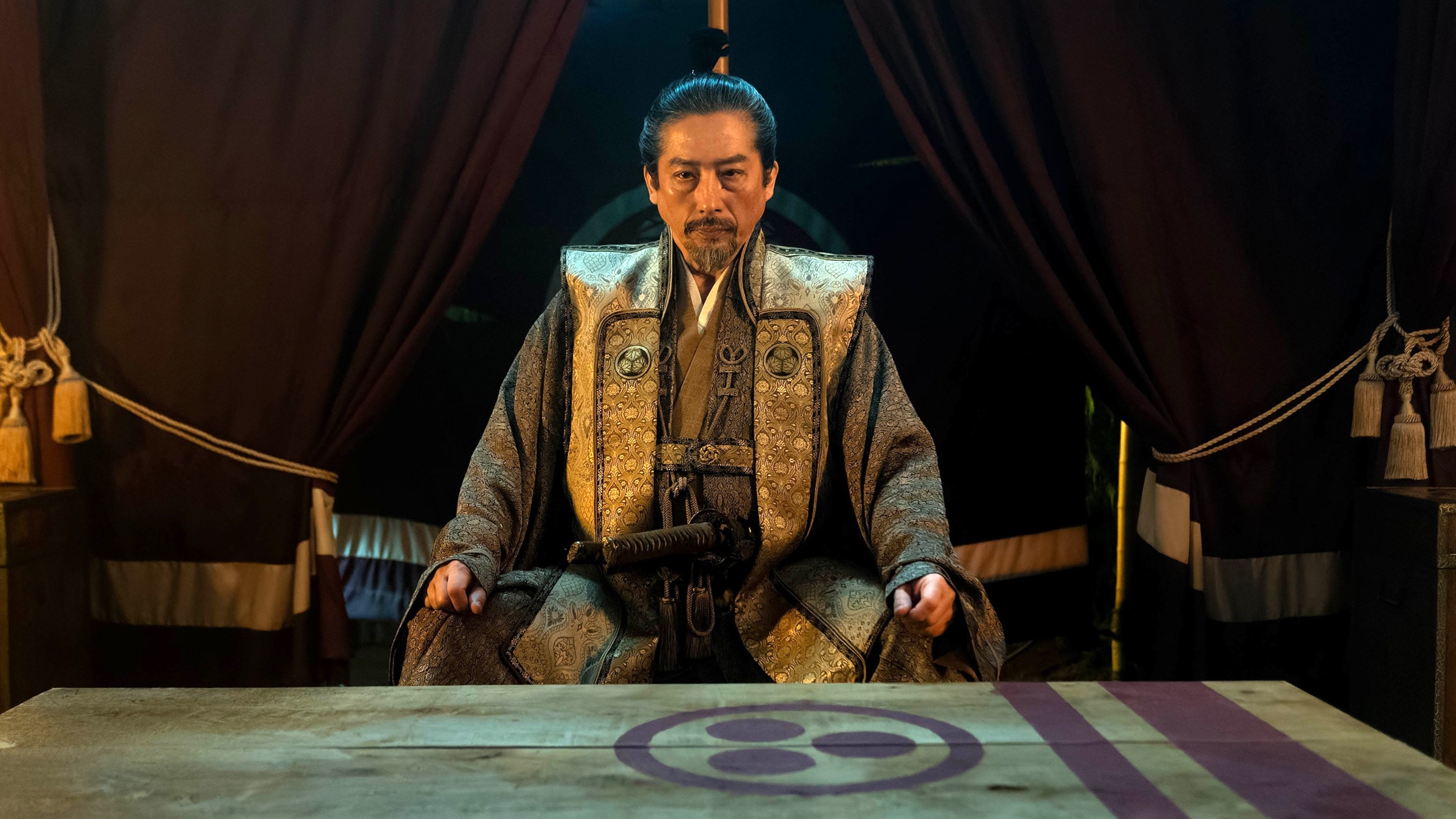 Hiroyuki Sanada dans le rôle de Lord Yoshii Toranaga dans FX "Shogun."