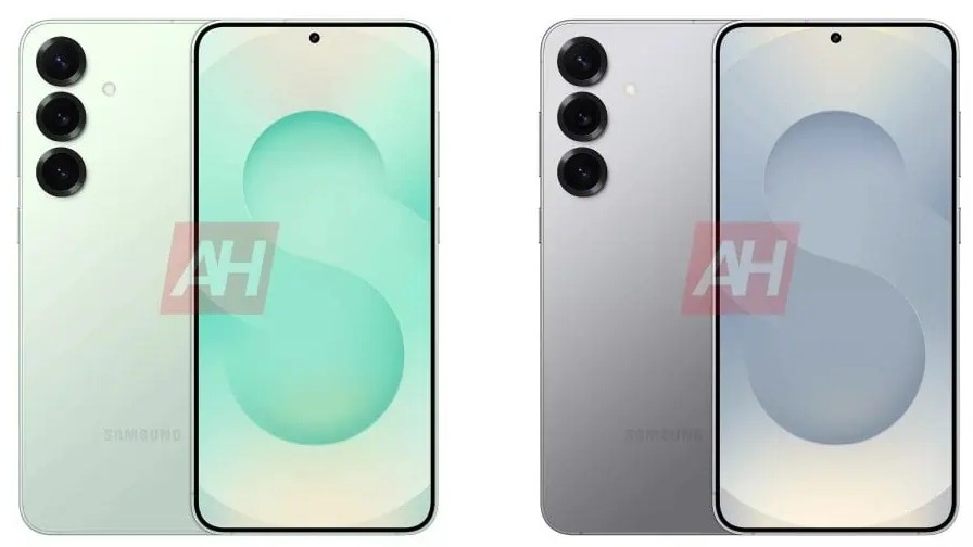 Rendus couleur du Samsung Galaxy S25