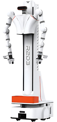 Robot domestique OpenDroids R2D3