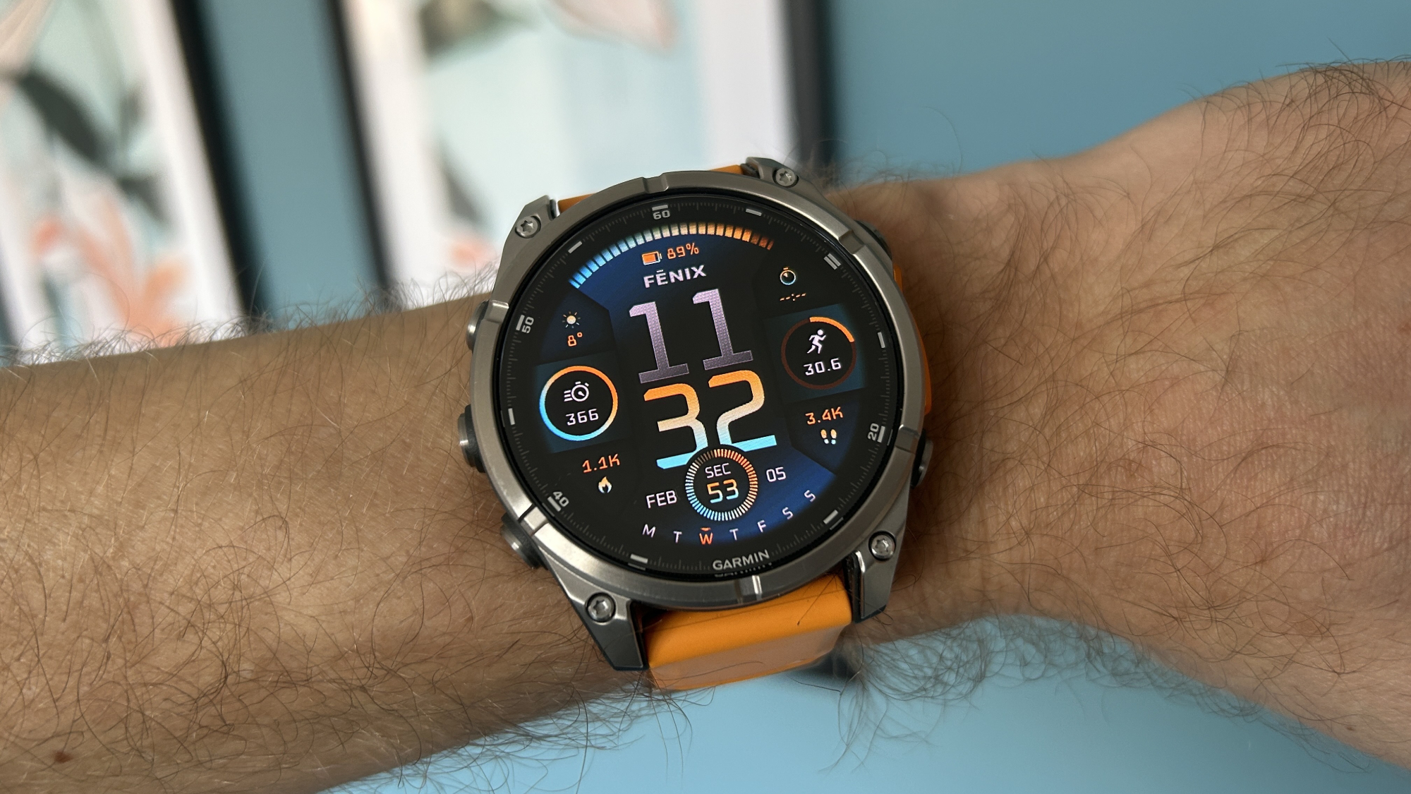 Face horloge de montre Garmin