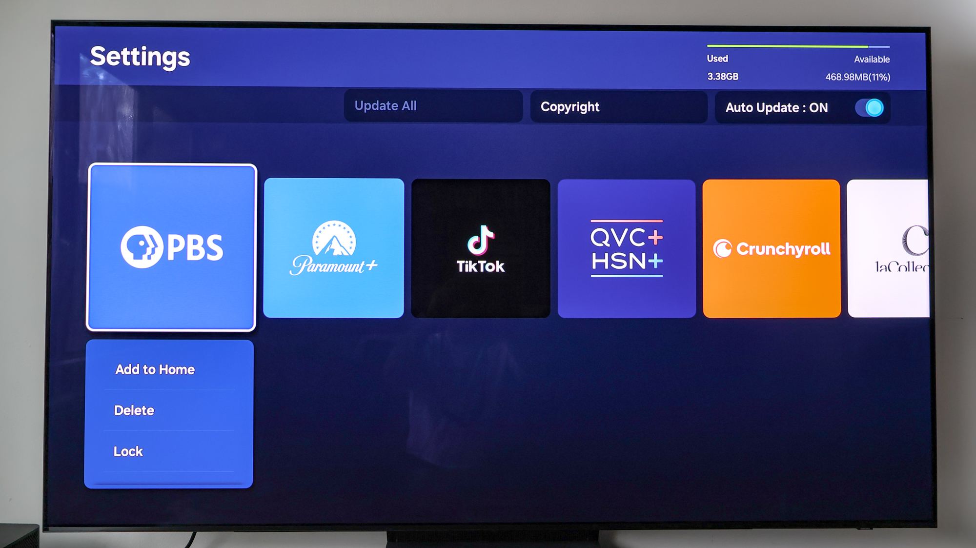 Comment télécharger des applications sur Samsung TV