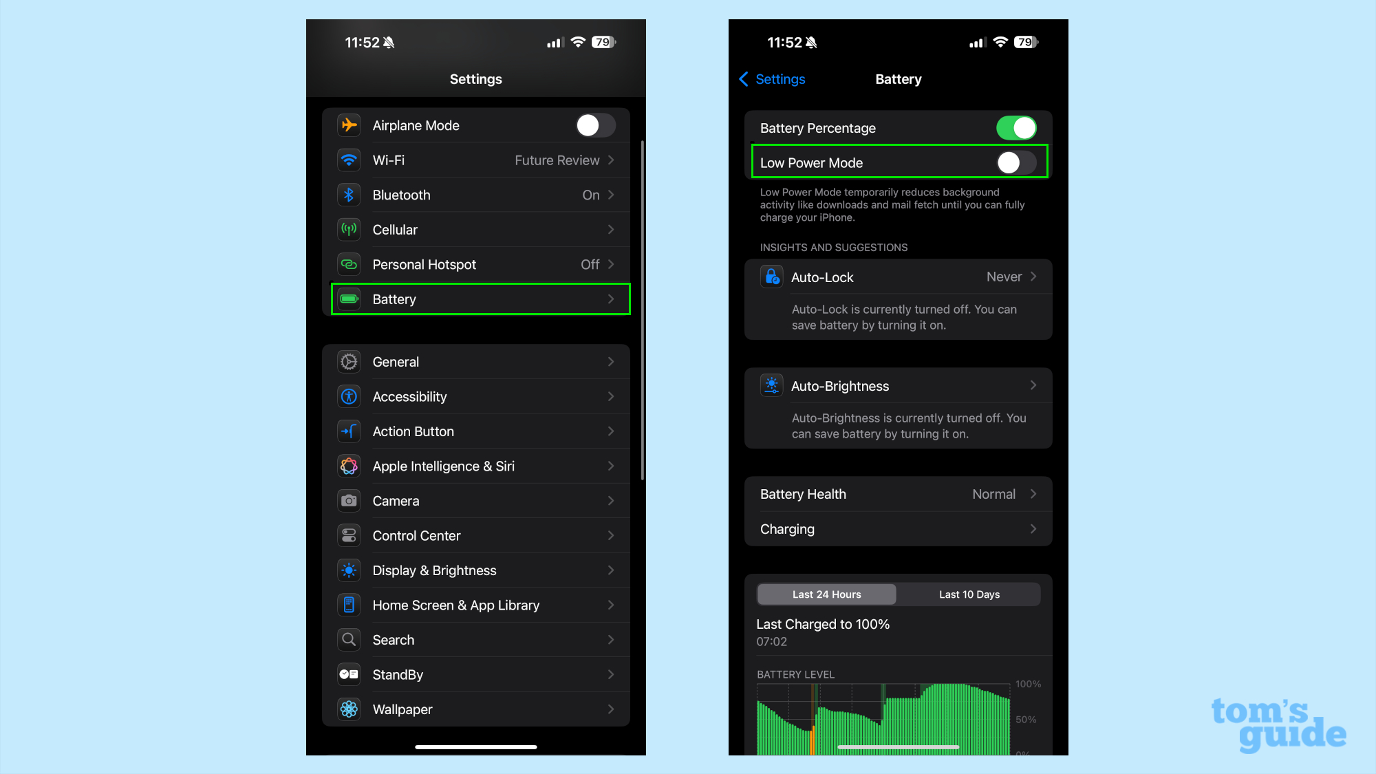 Comment activer et désactiver le mode de faible puissance