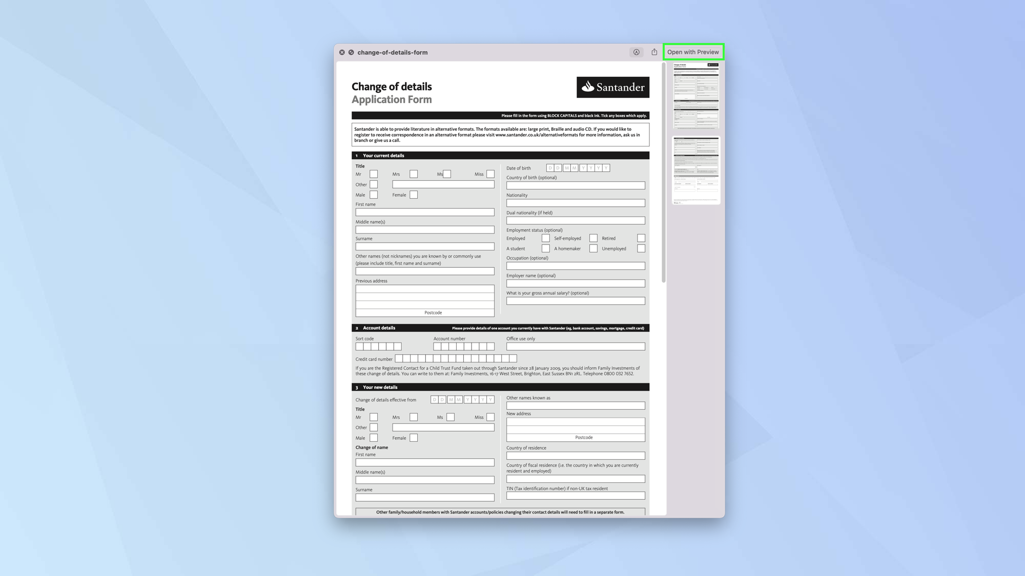 Comment modifier un PDF sur Mac