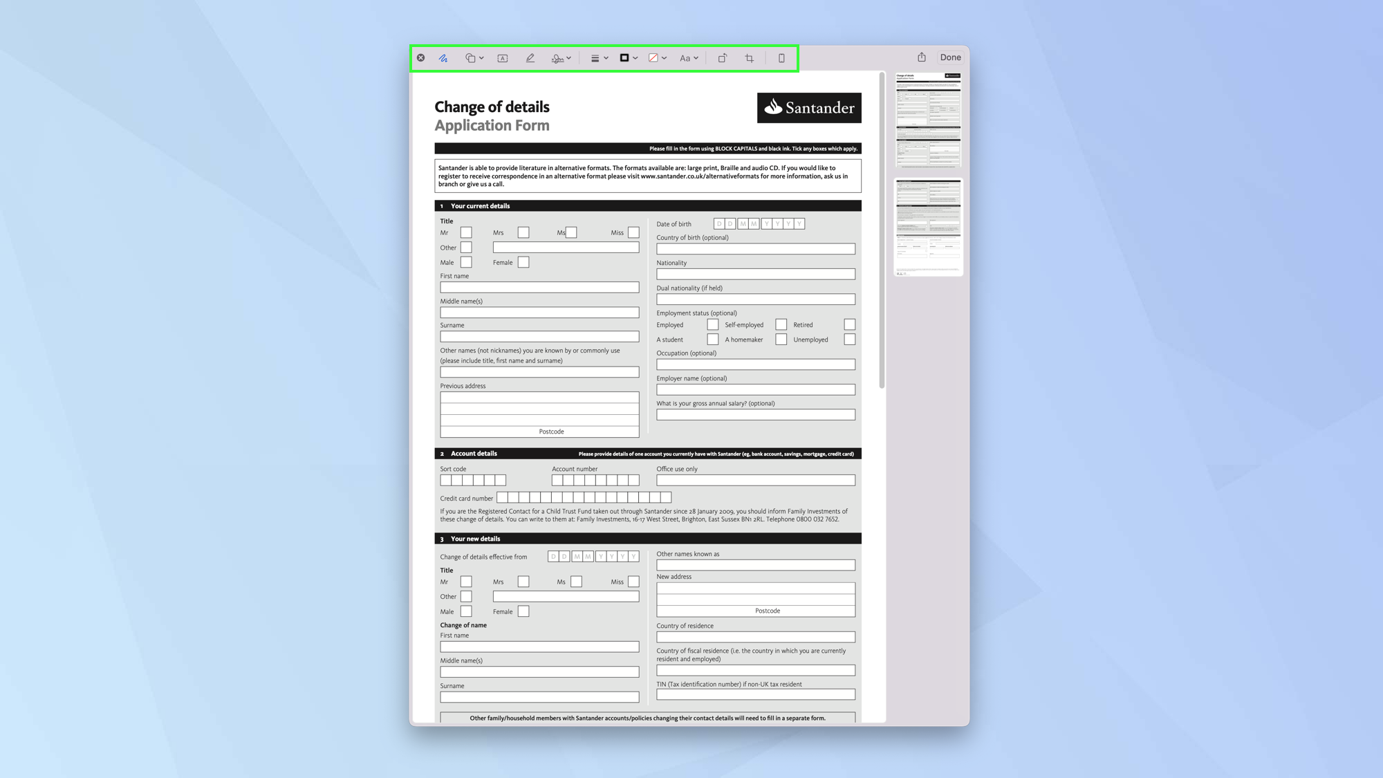 Comment modifier un PDF sur Mac