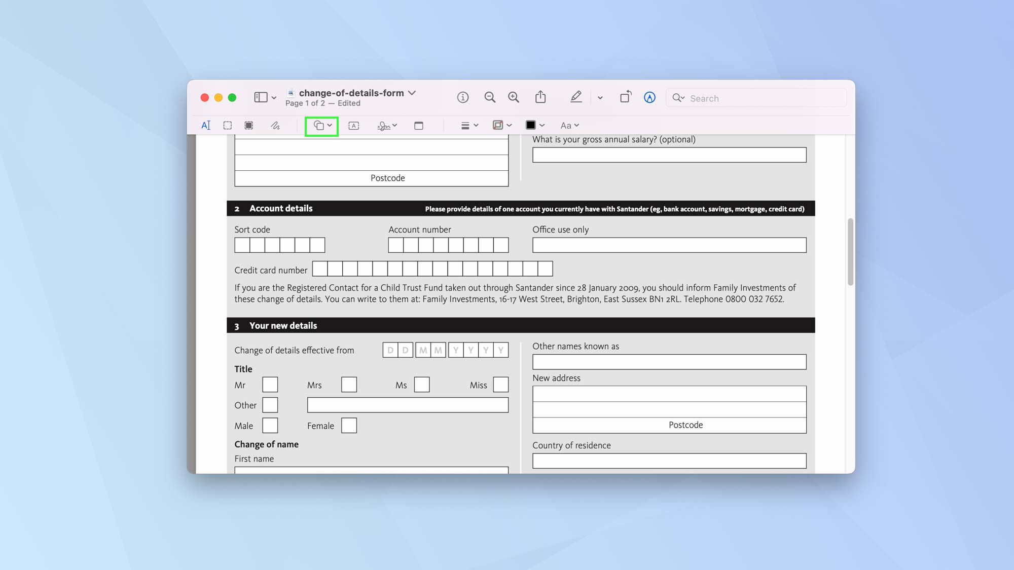 Comment modifier un PDF sur Mac