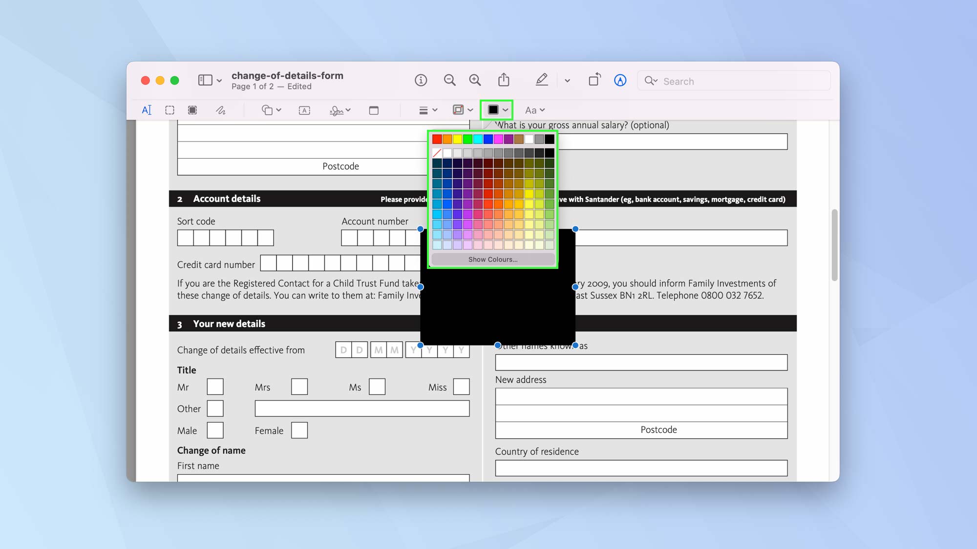 Comment modifier un PDF sur Mac