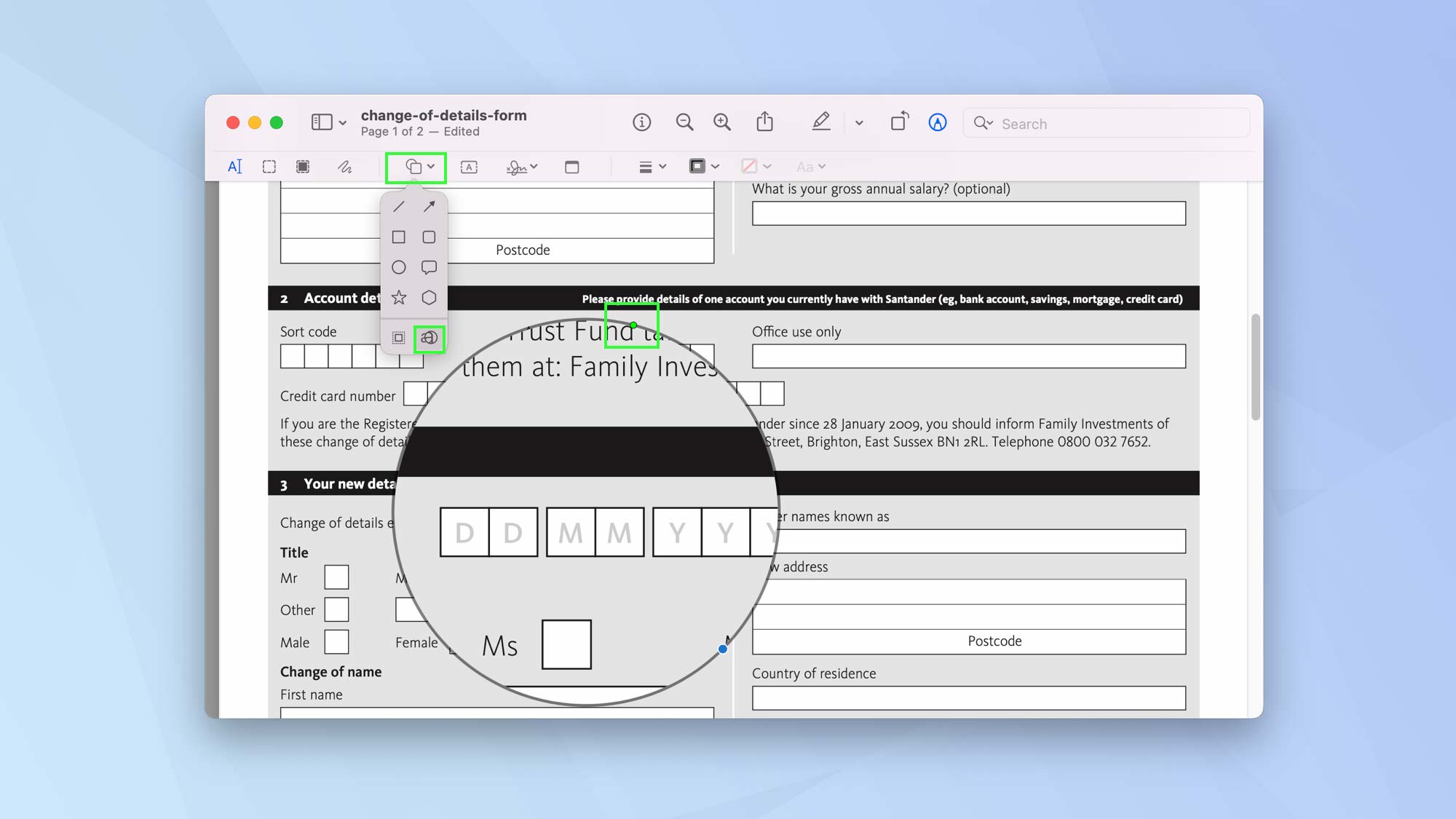 Comment modifier un PDF sur Mac
