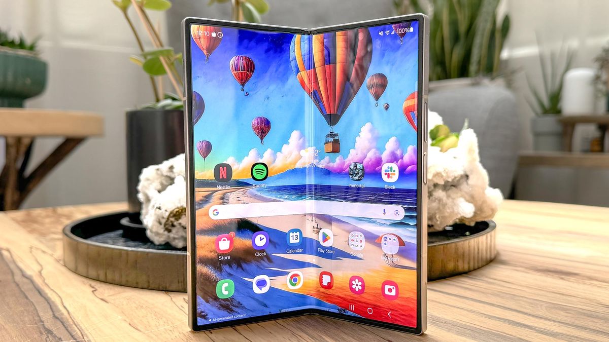 Samsung vient de tuer le pli avec cet affichage de téléphone pliable percédable image-28476