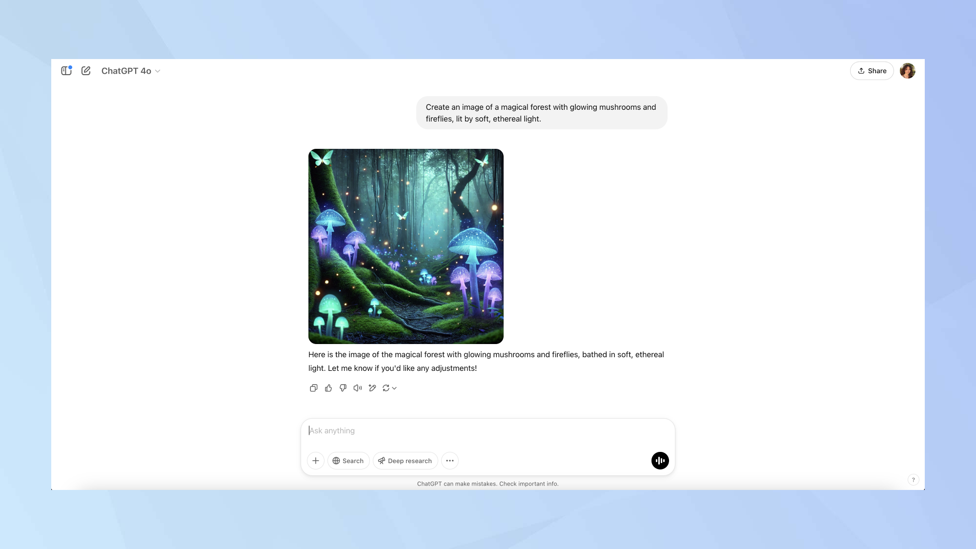Générer une sortie visuelle assistée par AI