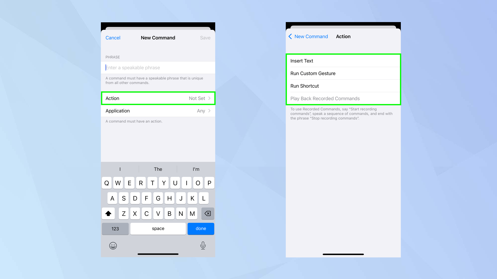 Comment configurer des phrases de déclenchement vocale personnalisées pour iPhone
