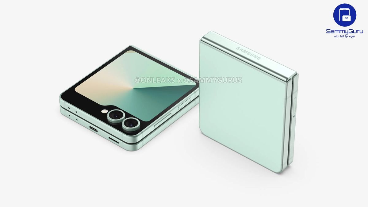 New Galaxy Z Flip Fe Render révèle que Samsung s'en tient à un design familier image-28830