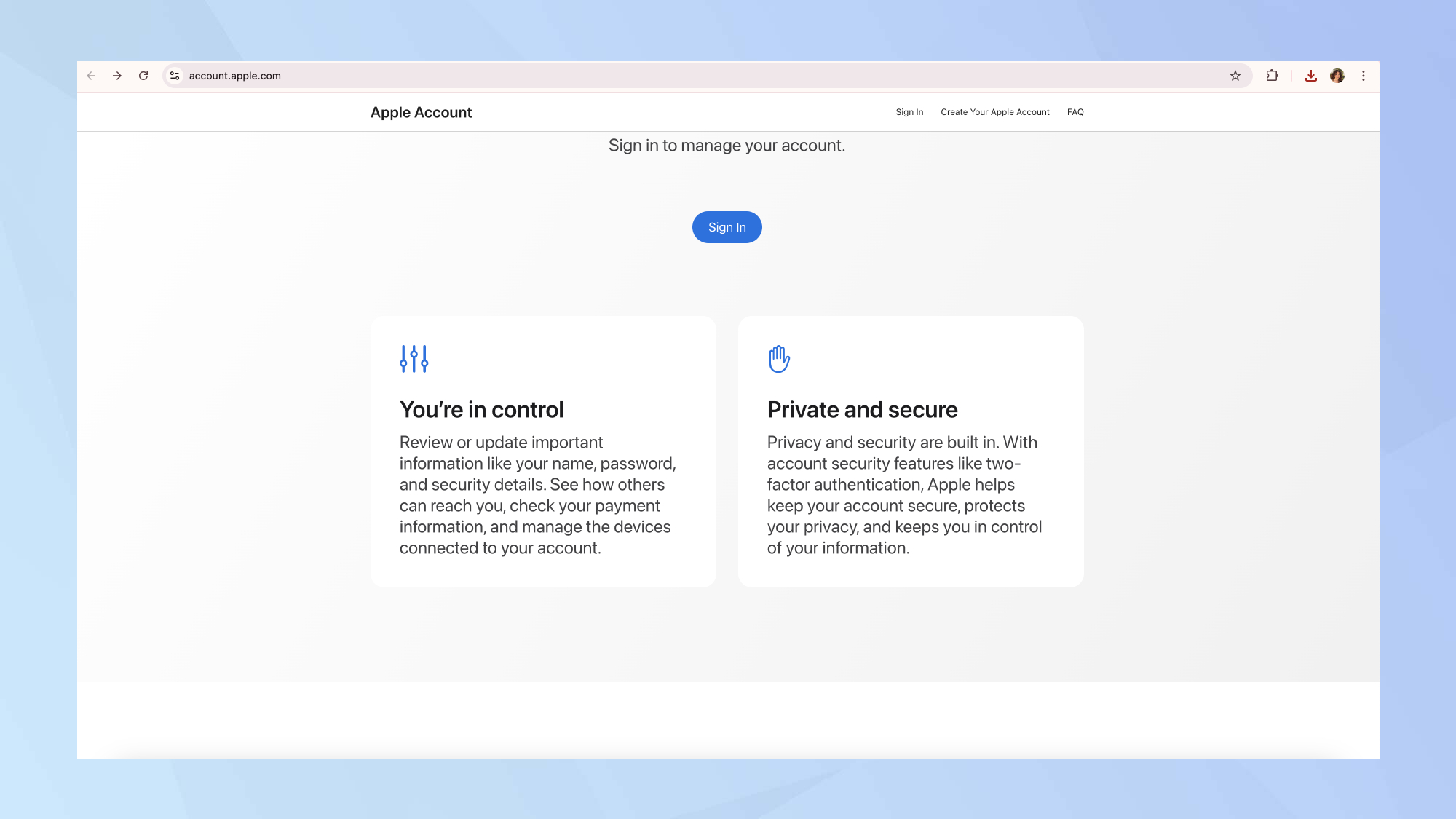 Comment configurer Apple ID - Visitez le site Web d'Apple