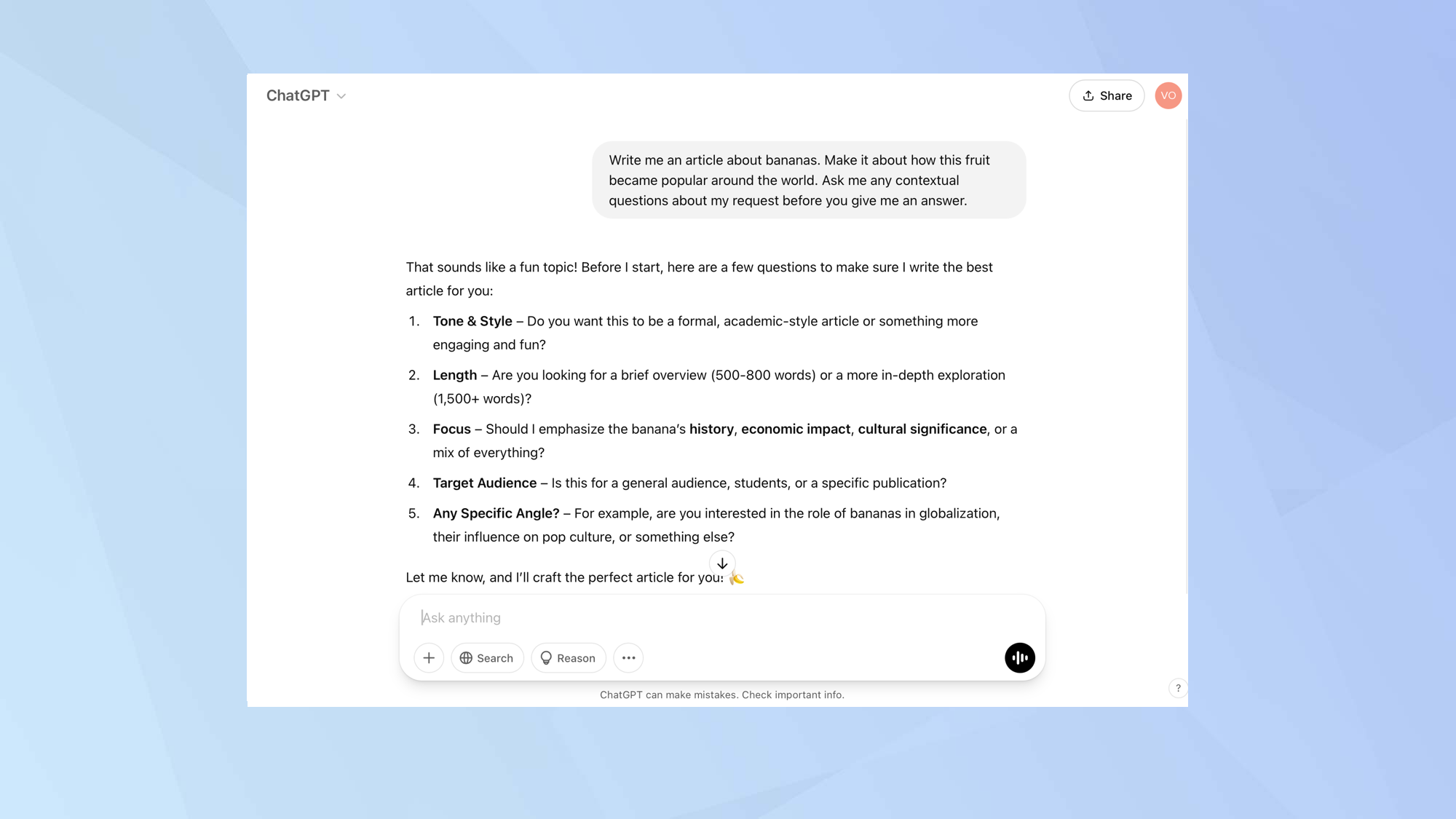Comment obtenir de meilleurs résultats de Chatgpt