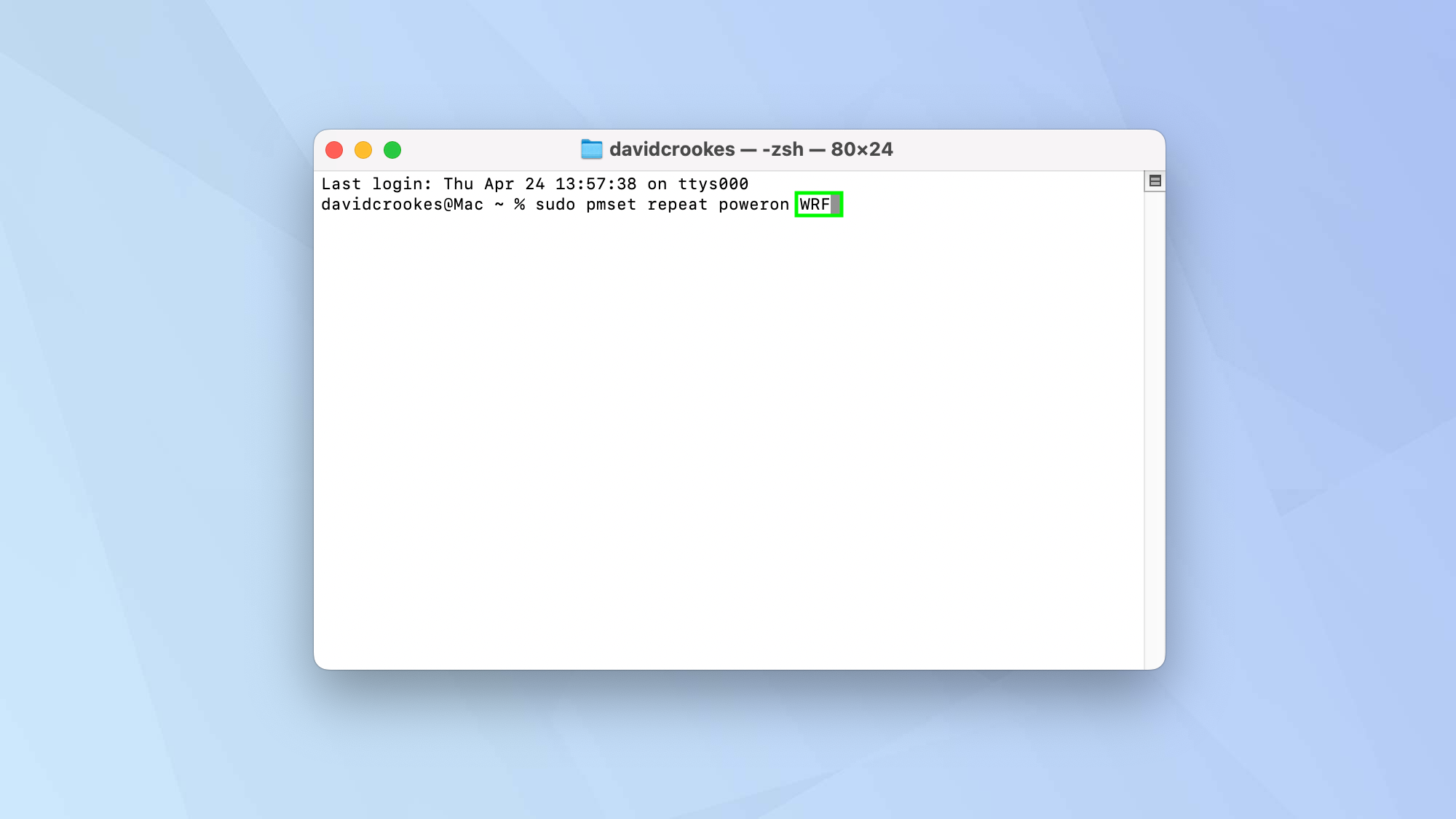 Comment planifier un Mac pour activer et désactiver