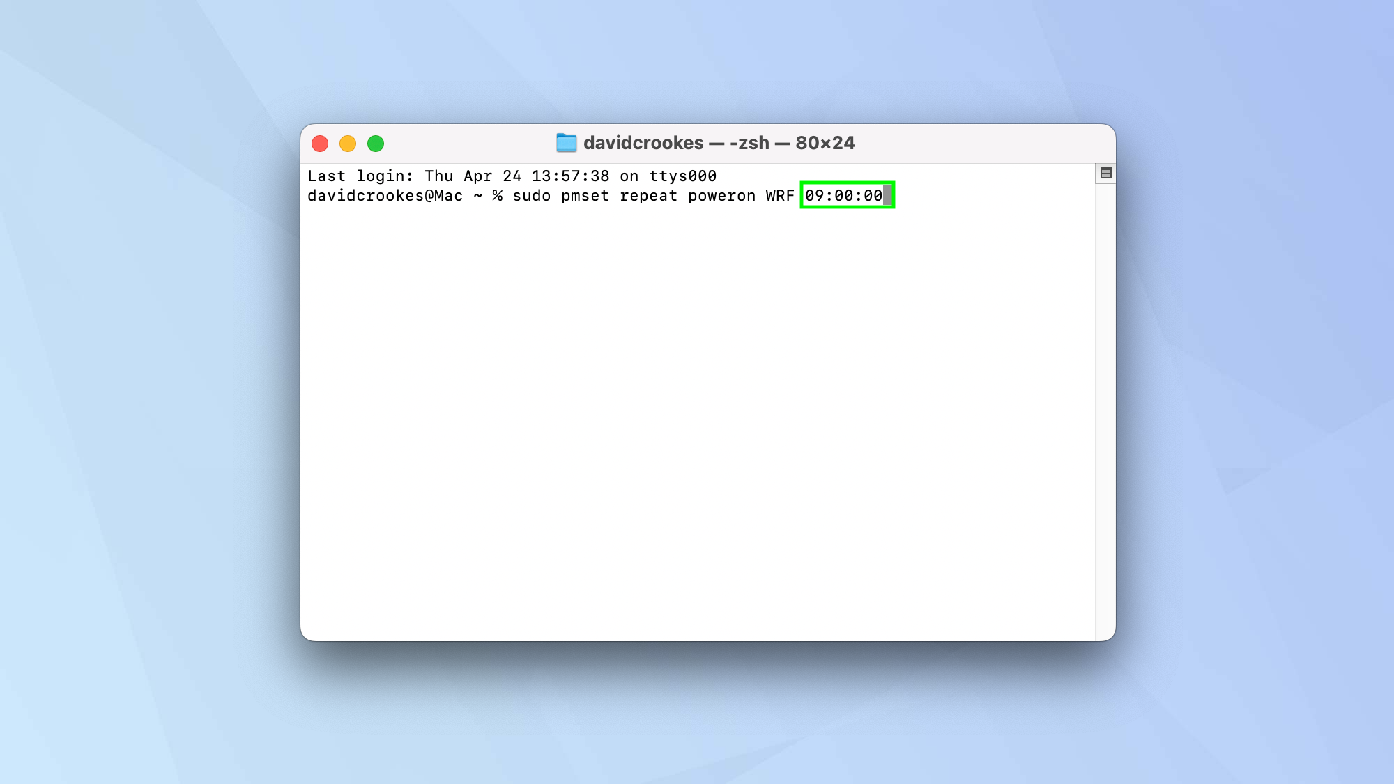 Comment planifier un Mac pour activer et désactiver