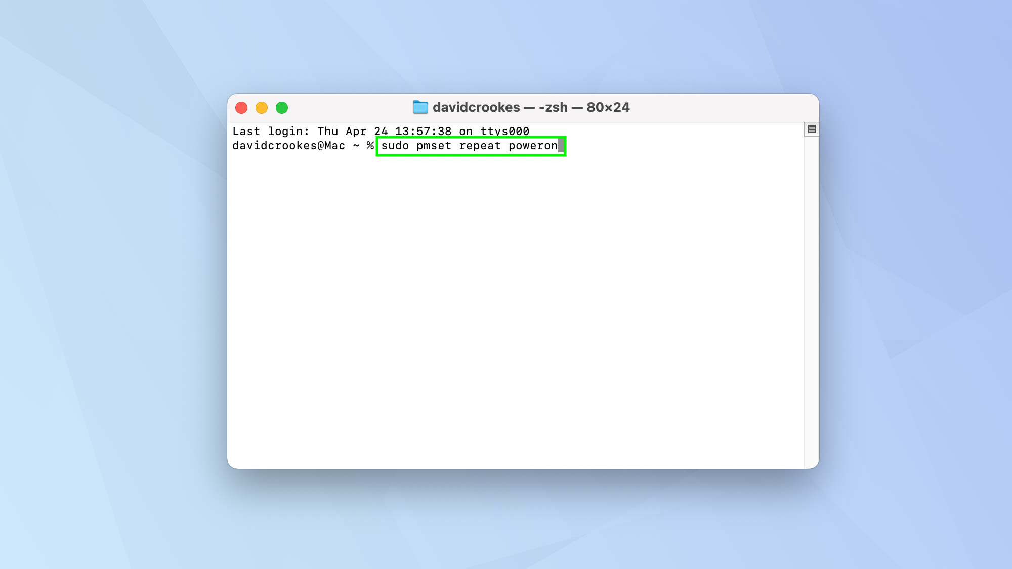 Comment planifier un Mac pour activer et désactiver