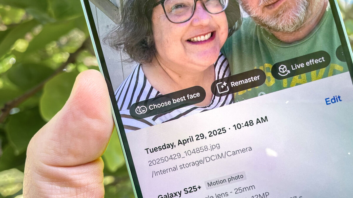 Le Galaxy S25 a une fonctionnalité pour réparer vos photos de groupe – voici comment l'utiliser image-29320