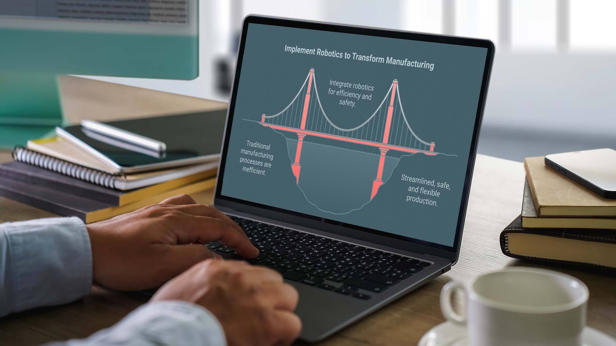 Serviette ai sur ordinateur portable