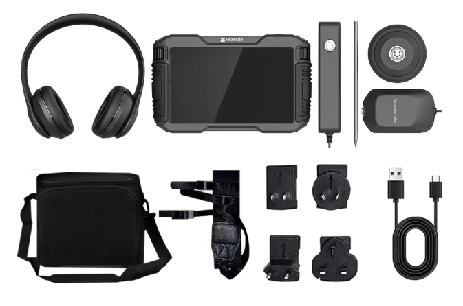 Image du dernier système de détection des fuites d'eau de Hikmicro.