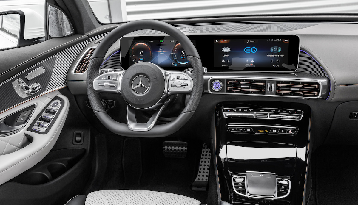 Mercedes EQC intérieur