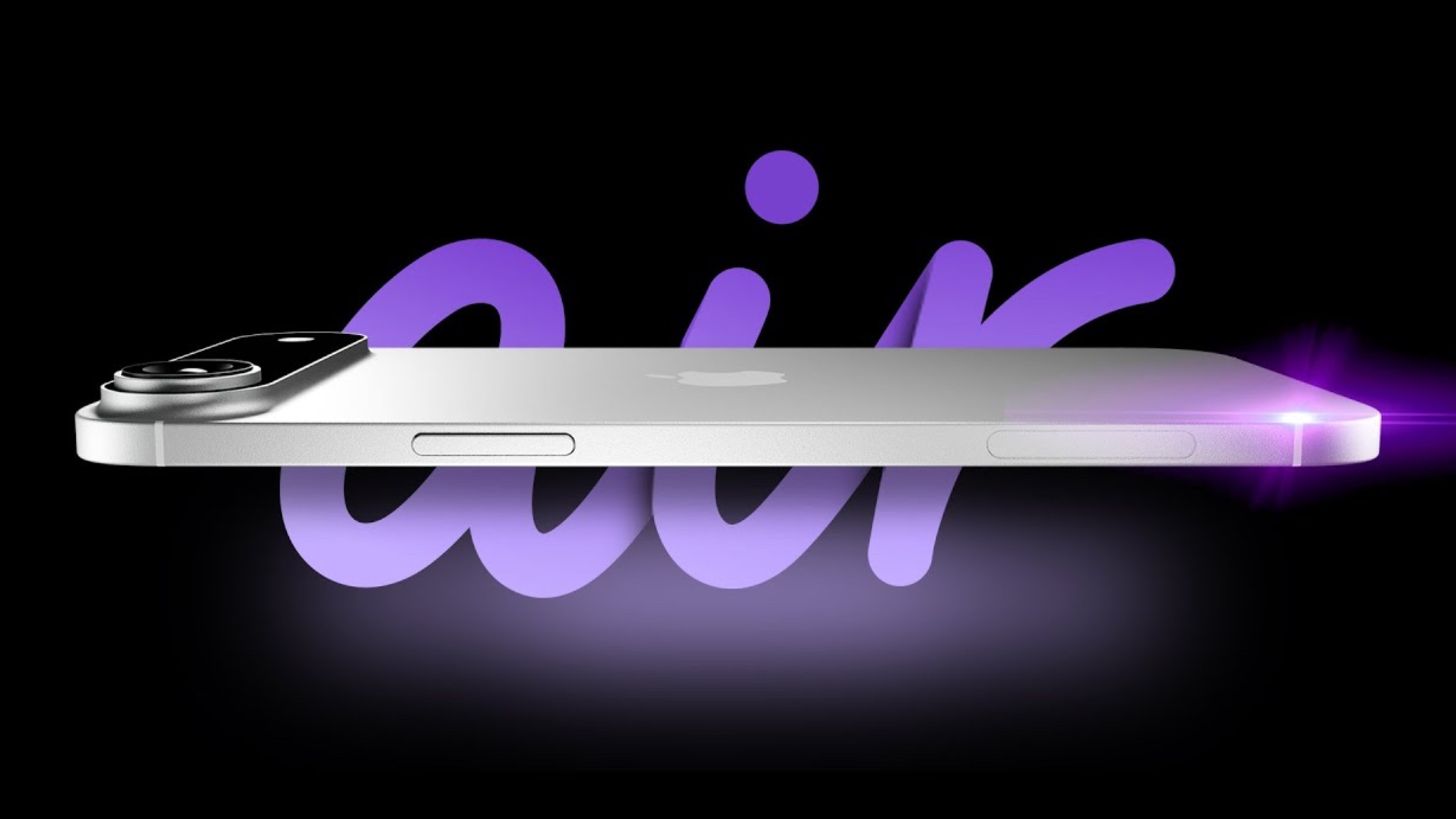 Rendu à l'air iPhone 17