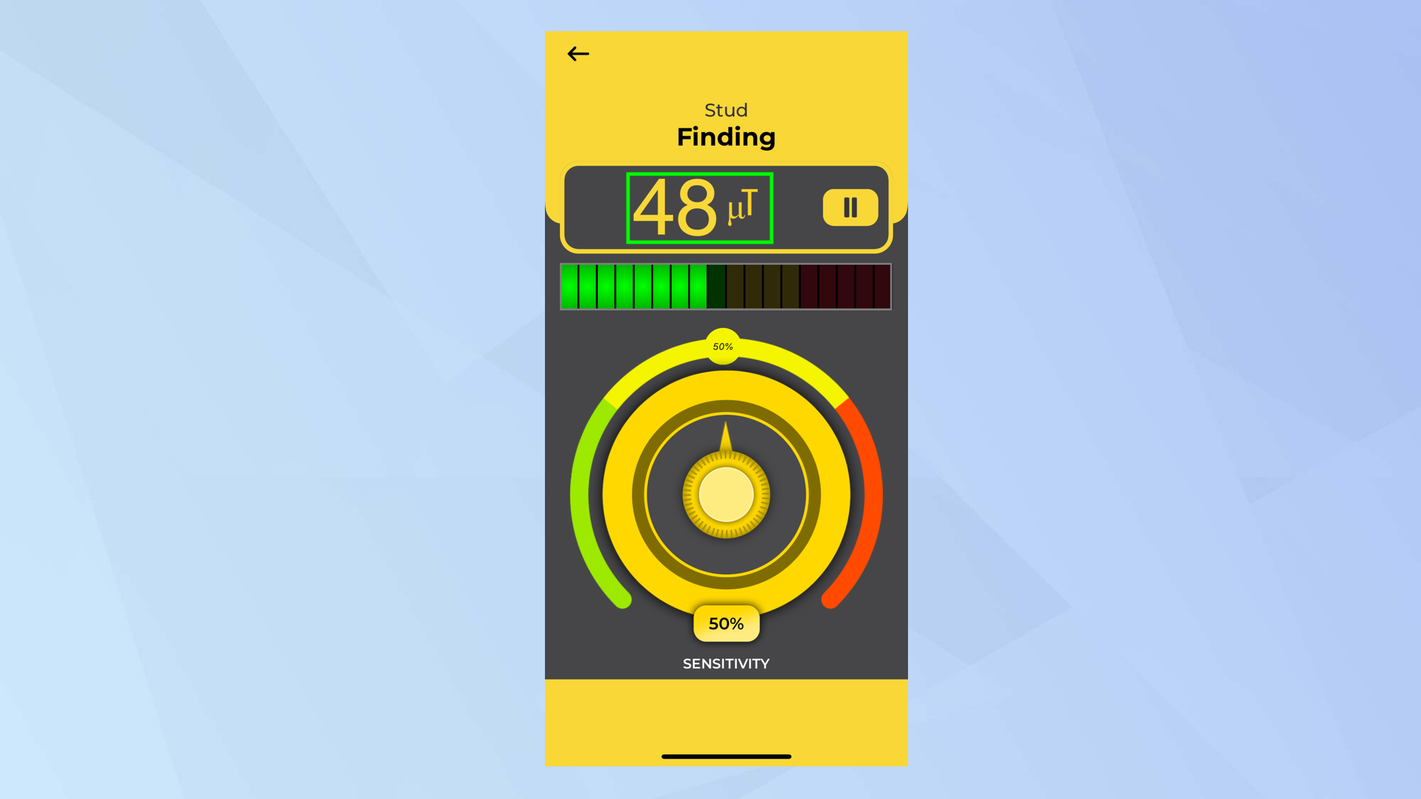 Comment détecter les murs de goujon à l'aide de votre téléphone