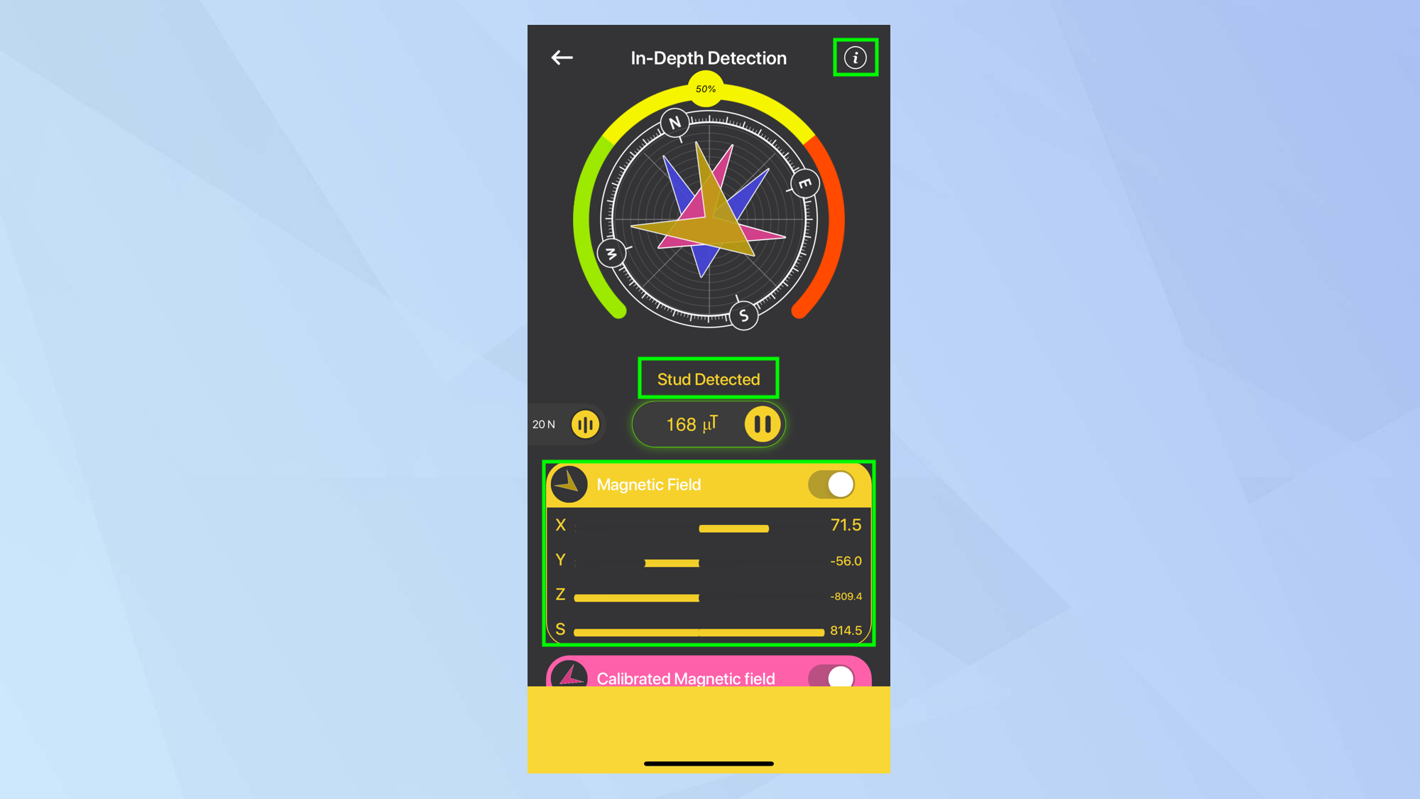 Comment détecter les murs de goujon à l'aide de votre téléphone