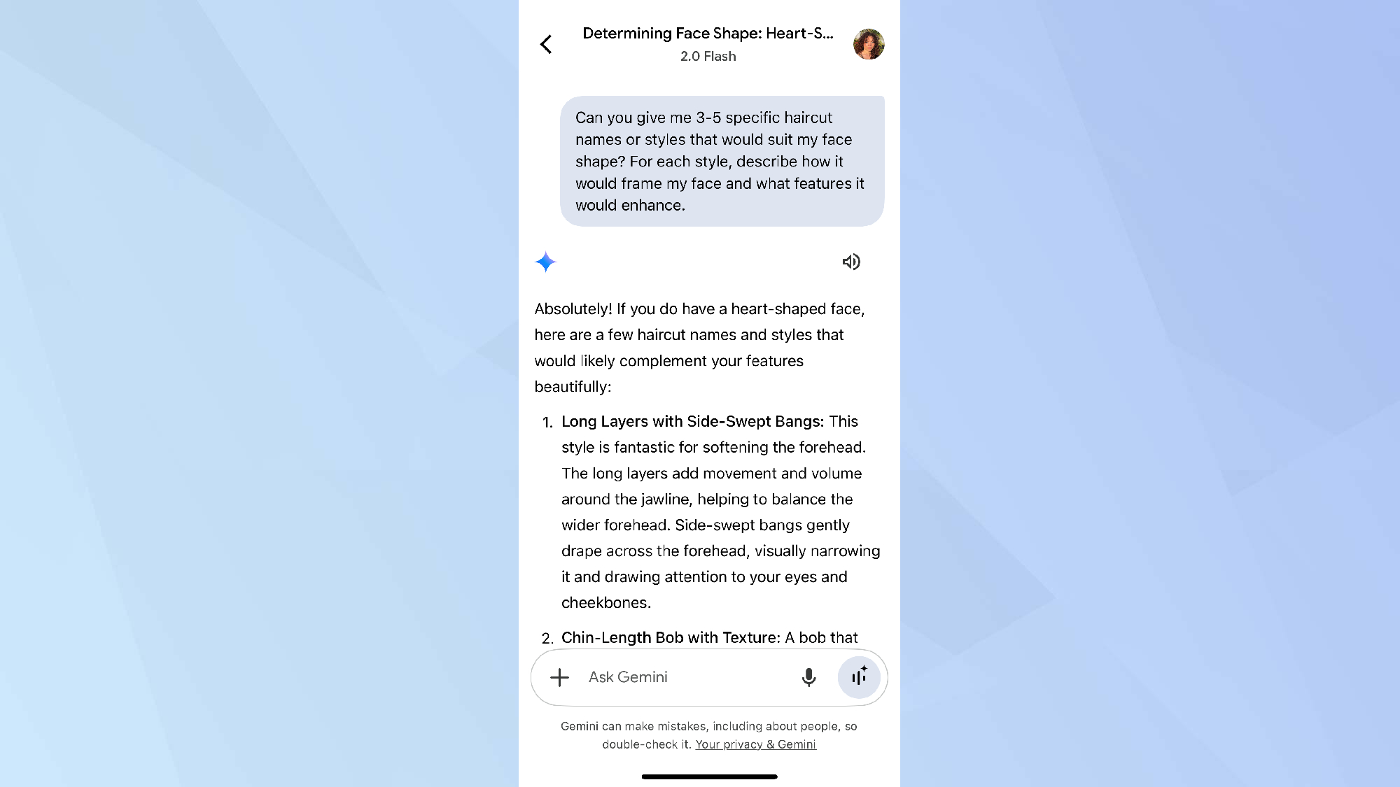 Invite de styles de coupe de cheveux Gemini