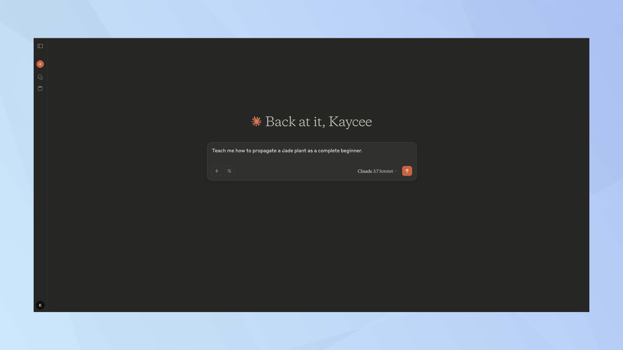 Claude m'apprend à inviter