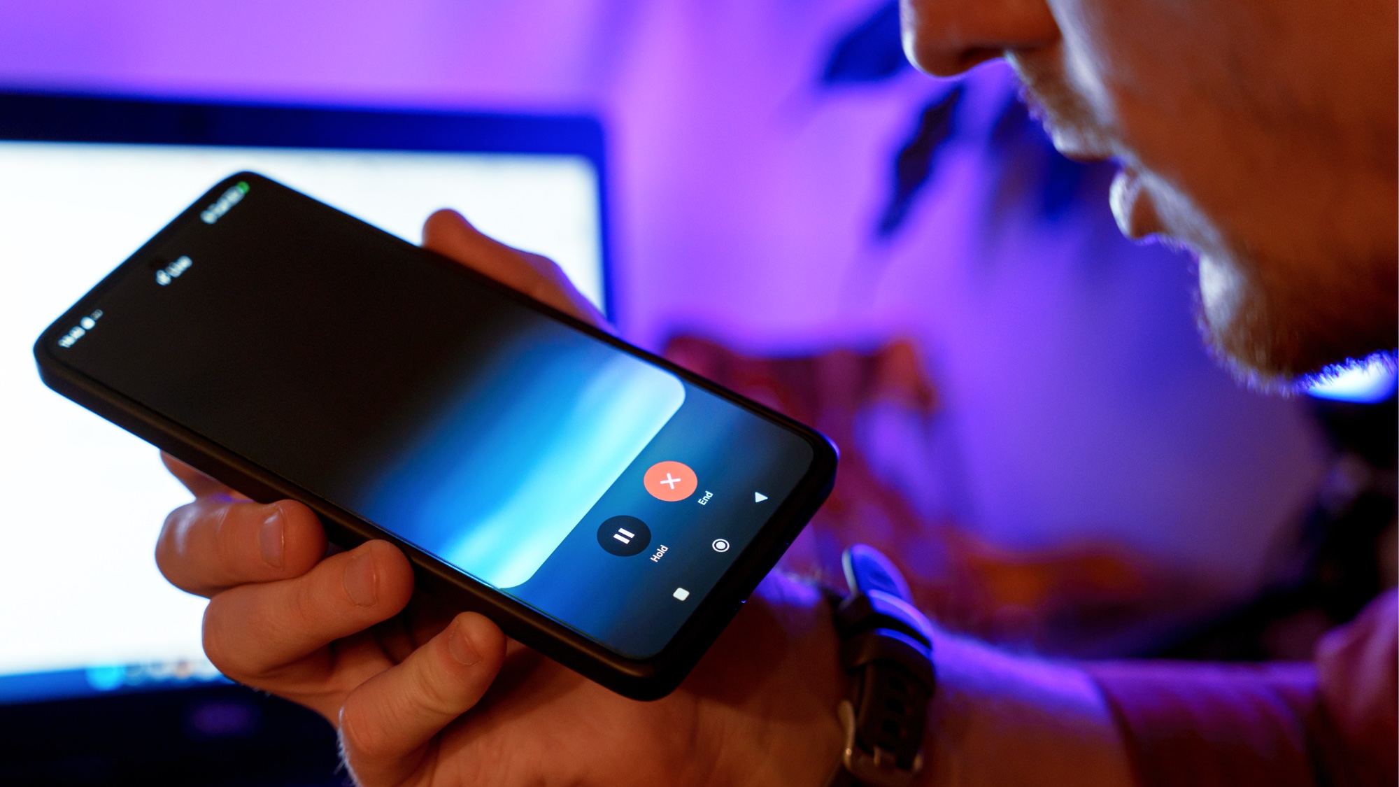 Google Gemini Live sur téléphone