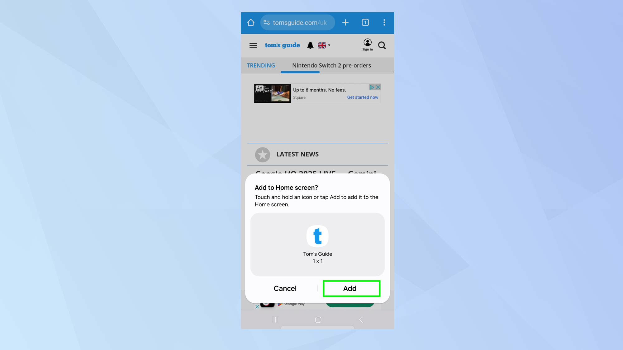 Comment ajouter un site Web à votre écran d'accueil Android