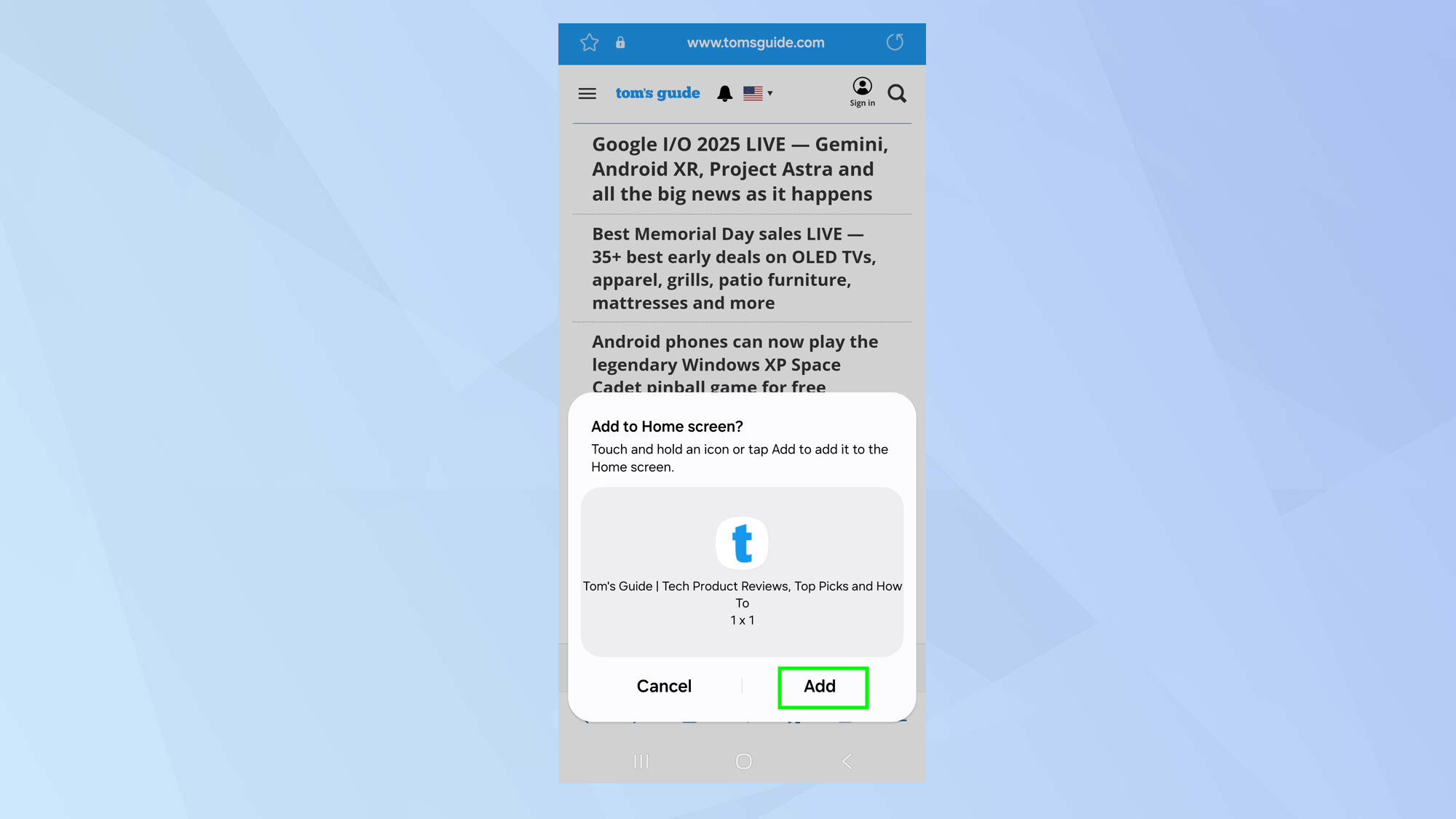 Comment ajouter un site Web à votre écran d'accueil Android