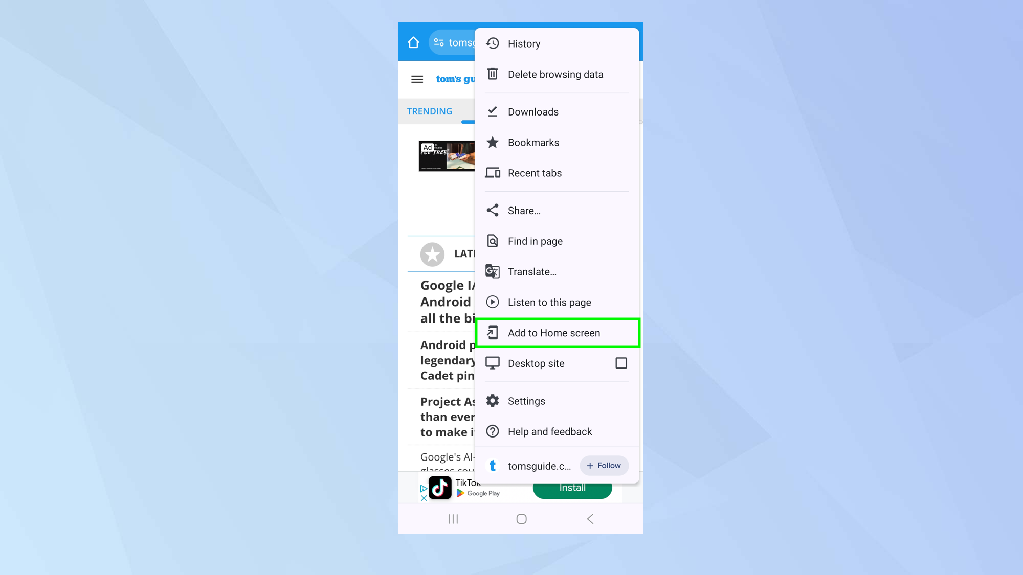 Comment ajouter un site Web à votre écran d'accueil Android