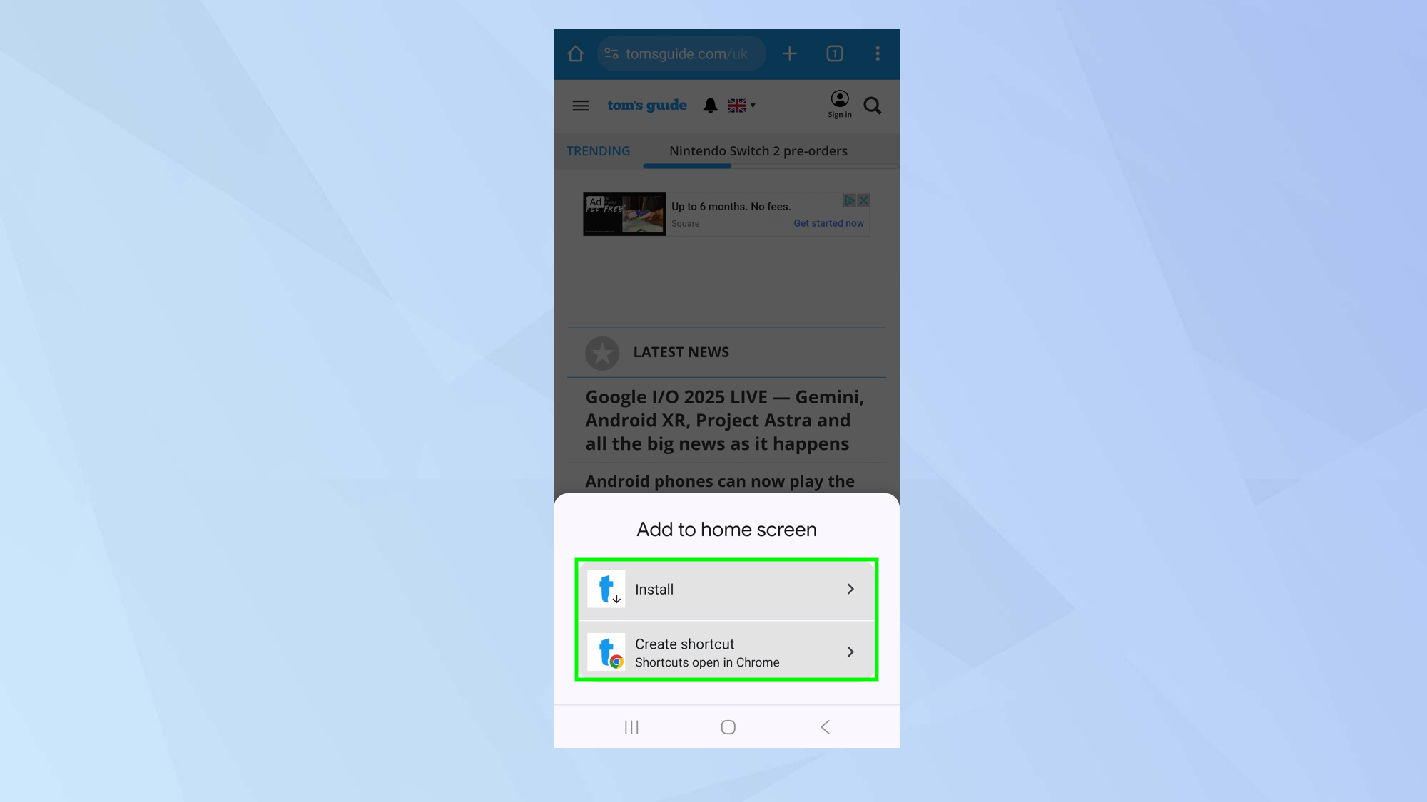 Comment ajouter un site Web à votre écran d'accueil Android