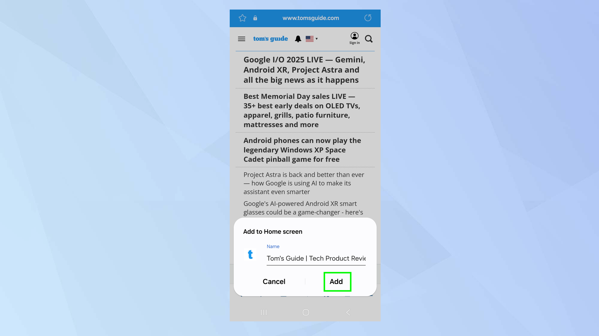 Comment ajouter un site Web à votre écran d'accueil Android