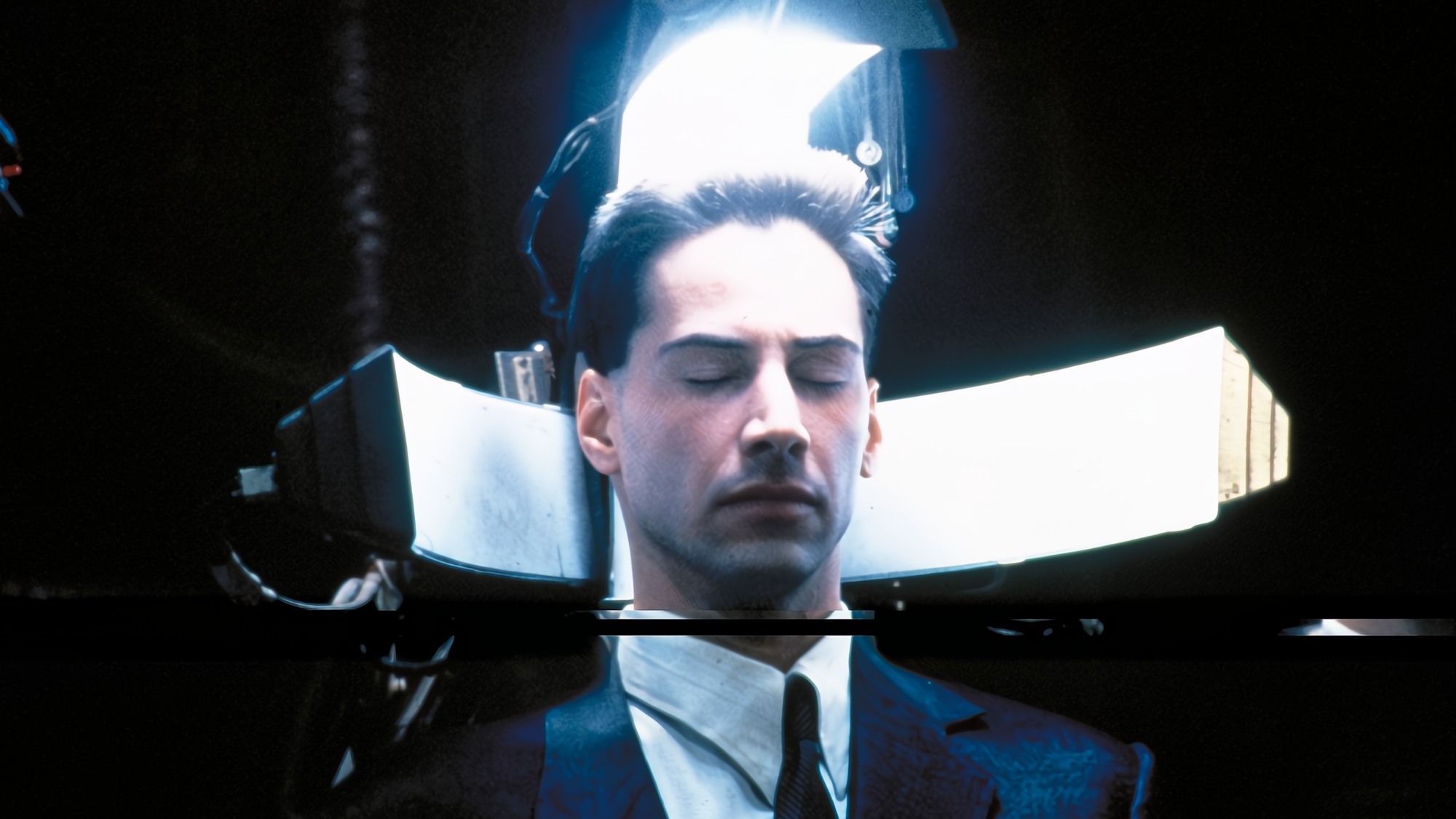 Keanu Reeves dans Johnny Mnemonic