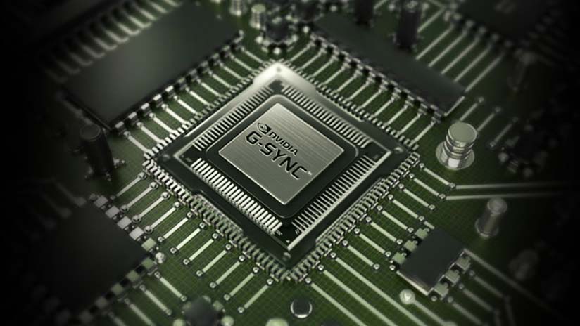 Un rendu artistique d'un GPU étiqueté