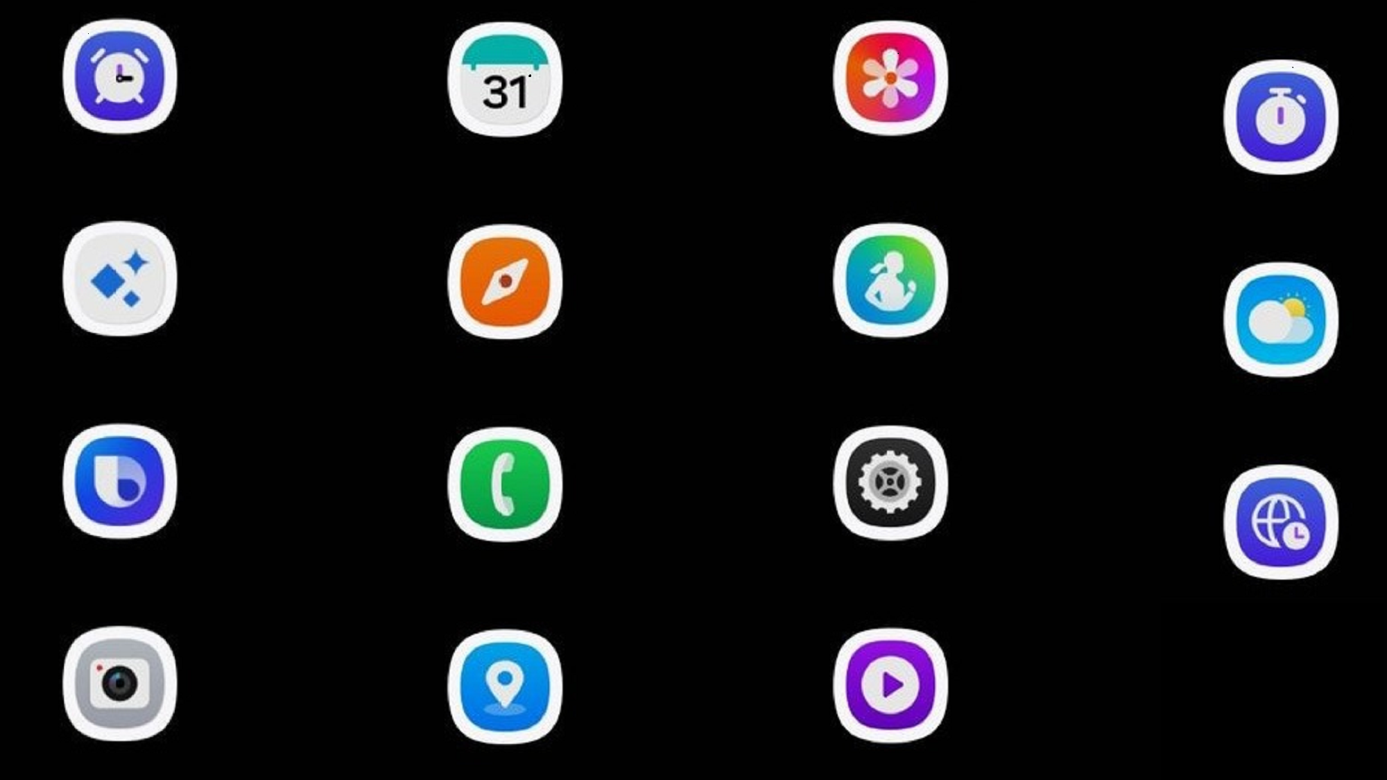 Samsung One Ui 8 icônes divulguées