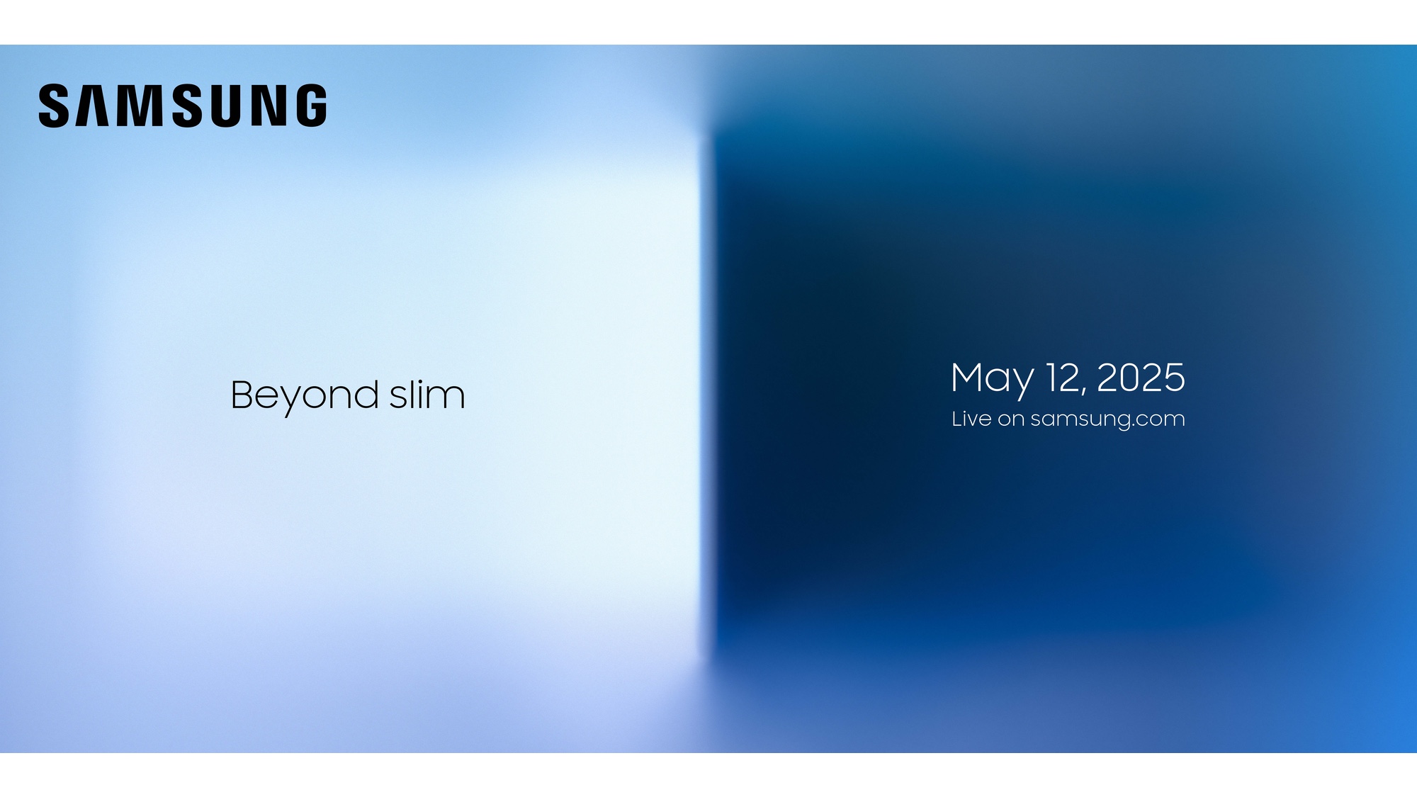 Une invitation à l'événement de streaming virtuel non déballé le 12 mai