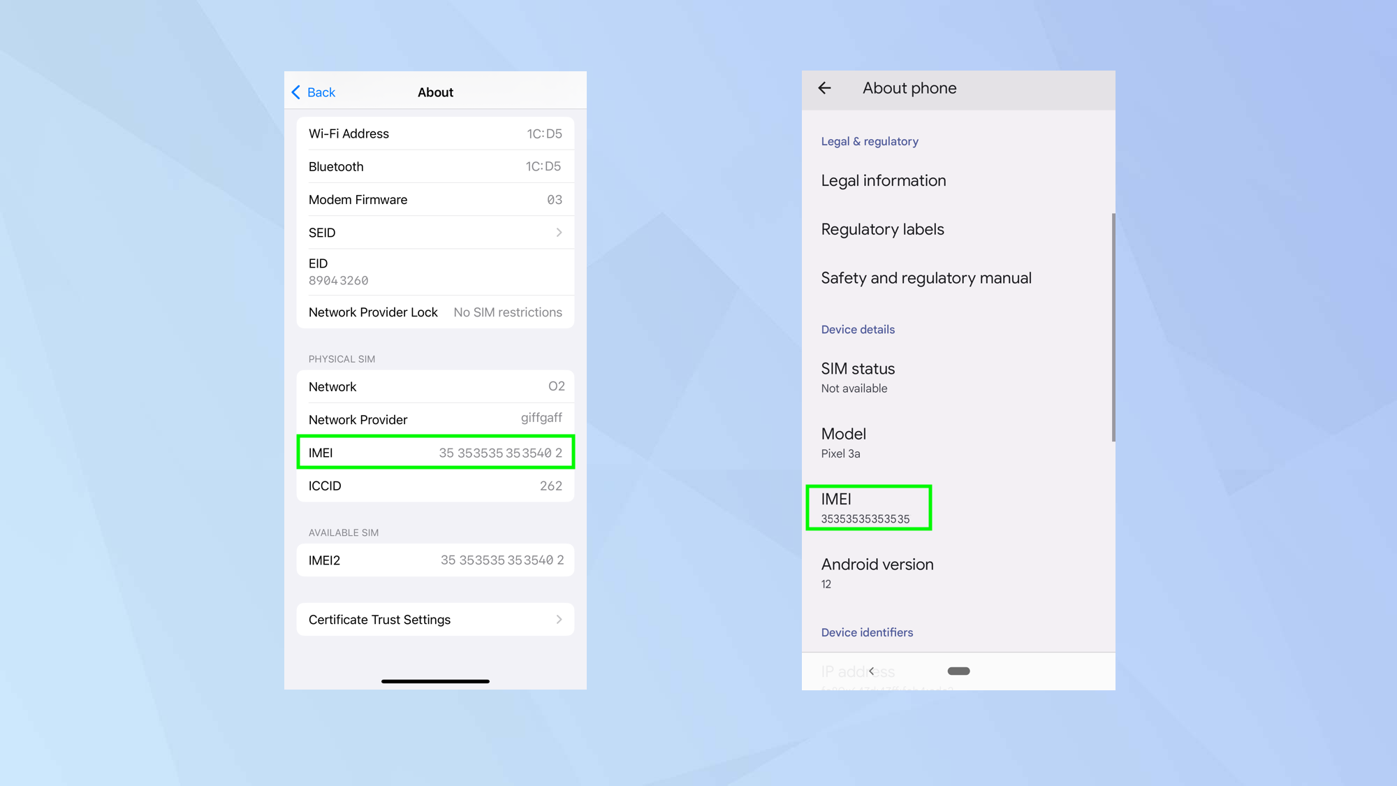 Comment vérifier si un téléphone peut avoir été volé