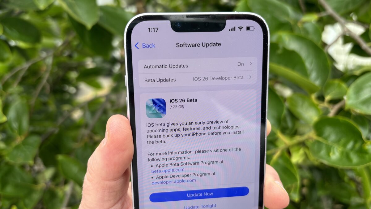 iOS 26 est ici – comment télécharger le développeur bêta image-30045