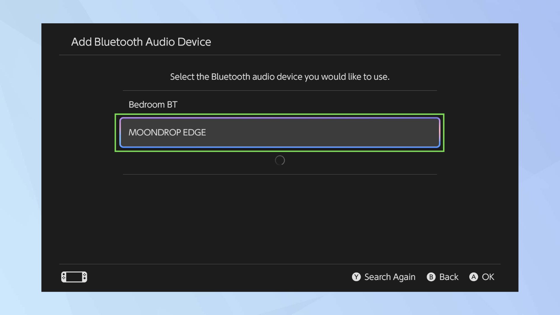 Communiquez 2 périphérique audio Bluetooth dans le menu
