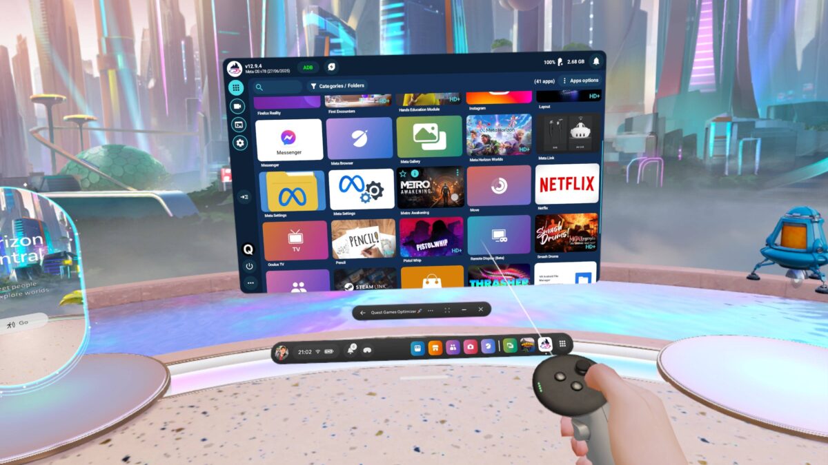 J'ai dépensé 12 $ sur cette application Meta Quest essentielle qui améliore les visuels dans les jeux VR – et cela fait une énorme différence image-30816